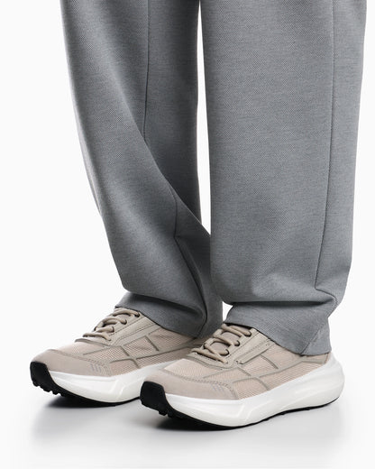 Mesh sneakers with suede details Travel Essential