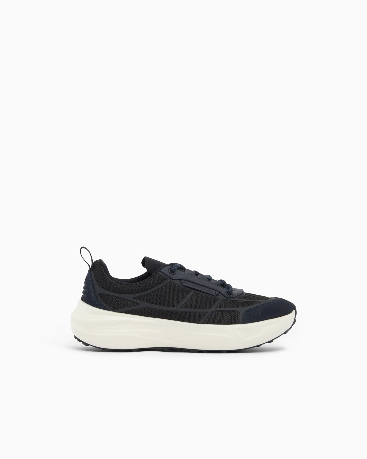 Mesh sneakers with suede details Travel Essential