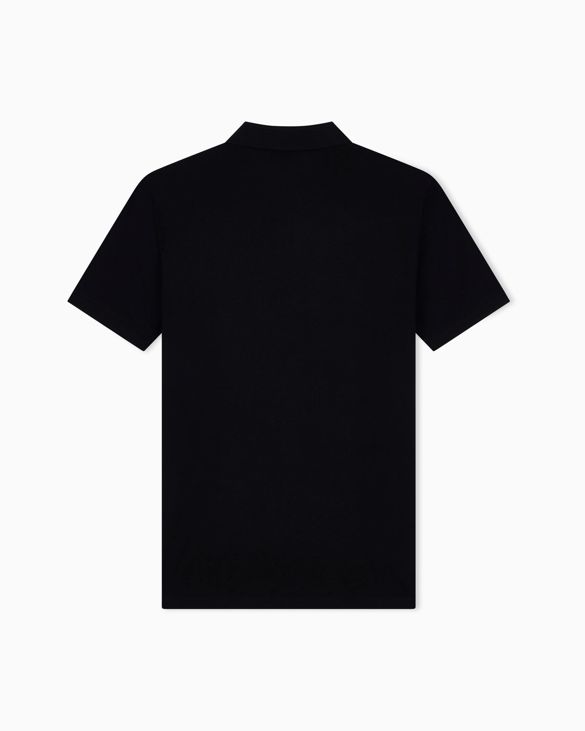Polo shirt in piqué with partial zip
