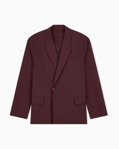 Regular fit blazer in stretch fabric