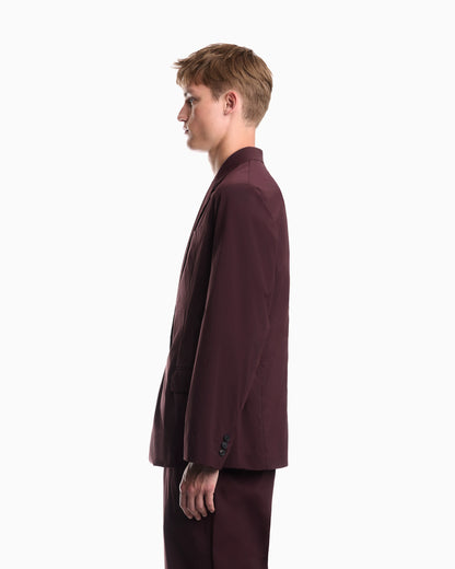 Regular fit blazer in stretch fabric