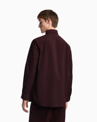 Regular fit shirt in stretch fabric