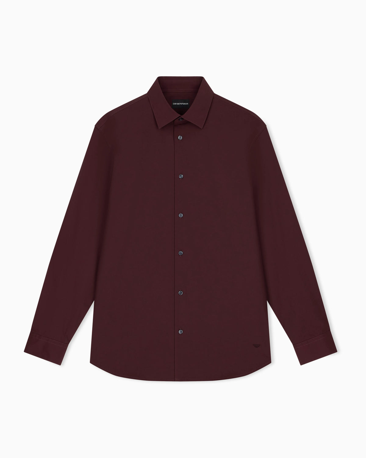 Regular fit shirt in stretch fabric