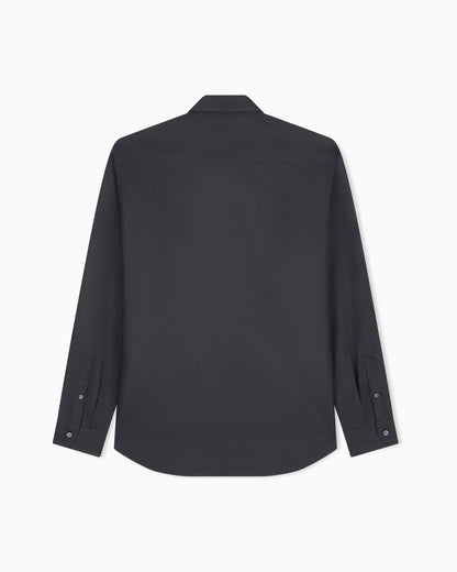 Regular fit shirt in cotton jacquard