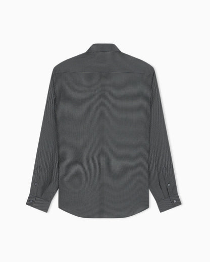 Shirt with regular fit in tencel lyocell