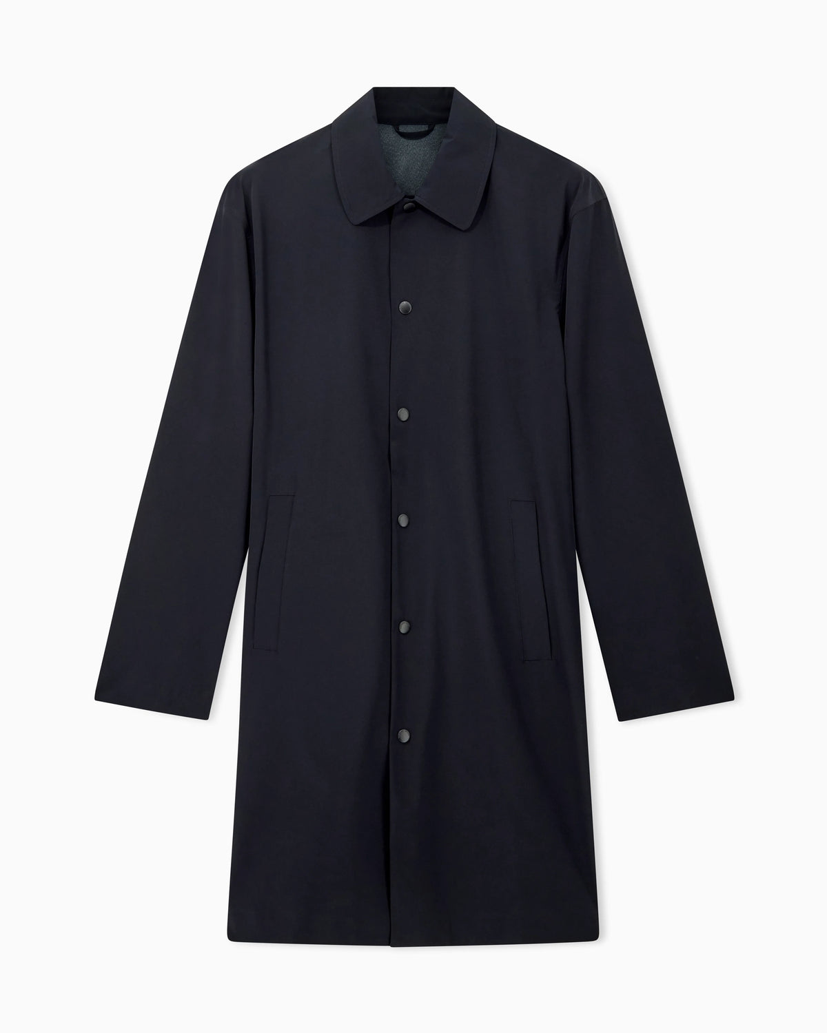 Trench coat in matte nylon Travel Essential