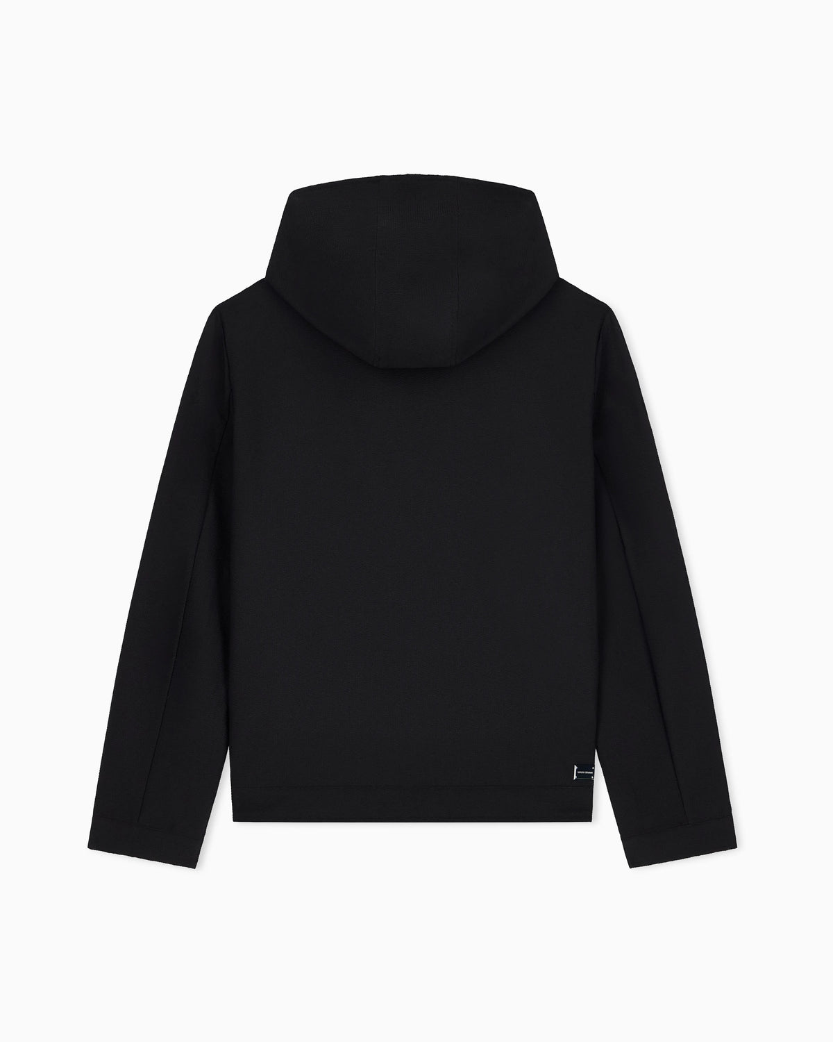 Blouson jacket seersucker with down and feather padding