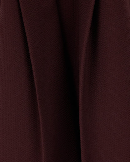 Bermuda shorts in seersucker with down and feather padding