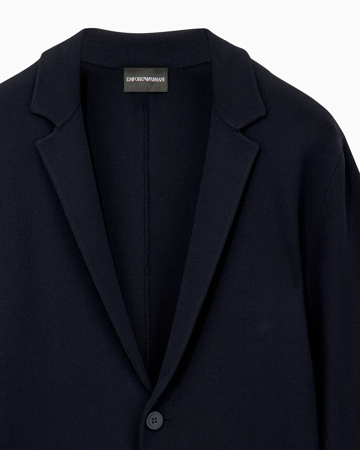 Single-breasted blazer in Travel Essential knit fabric