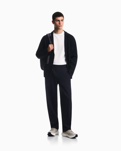 Single-breasted blazer in Travel Essential knit fabric