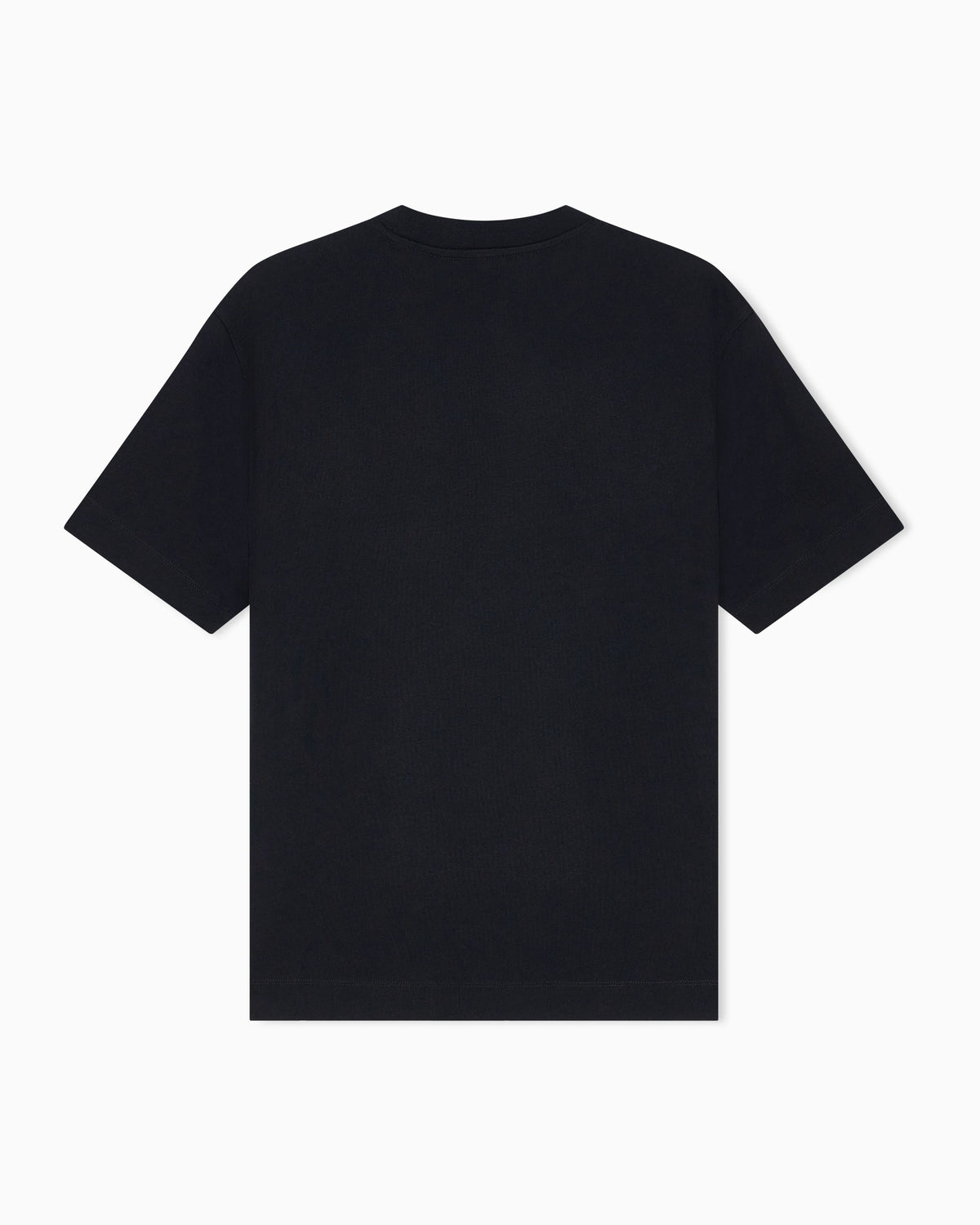 Heavy jersey T-shirt with embroidered logo