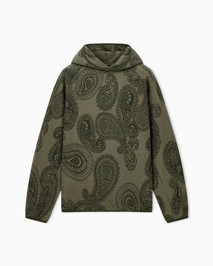 Intarsia jersey hoodie Boteh Capsule