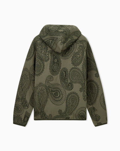Intarsia jersey hoodie Boteh Capsule
