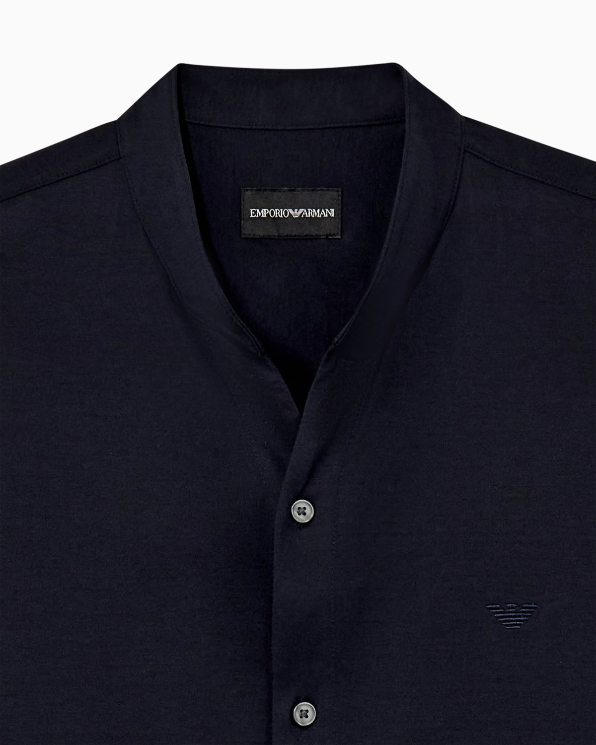 Shirt in cotton jersey with regular fit