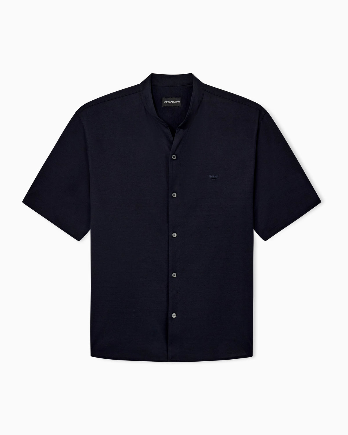 Shirt in cotton jersey with regular fit