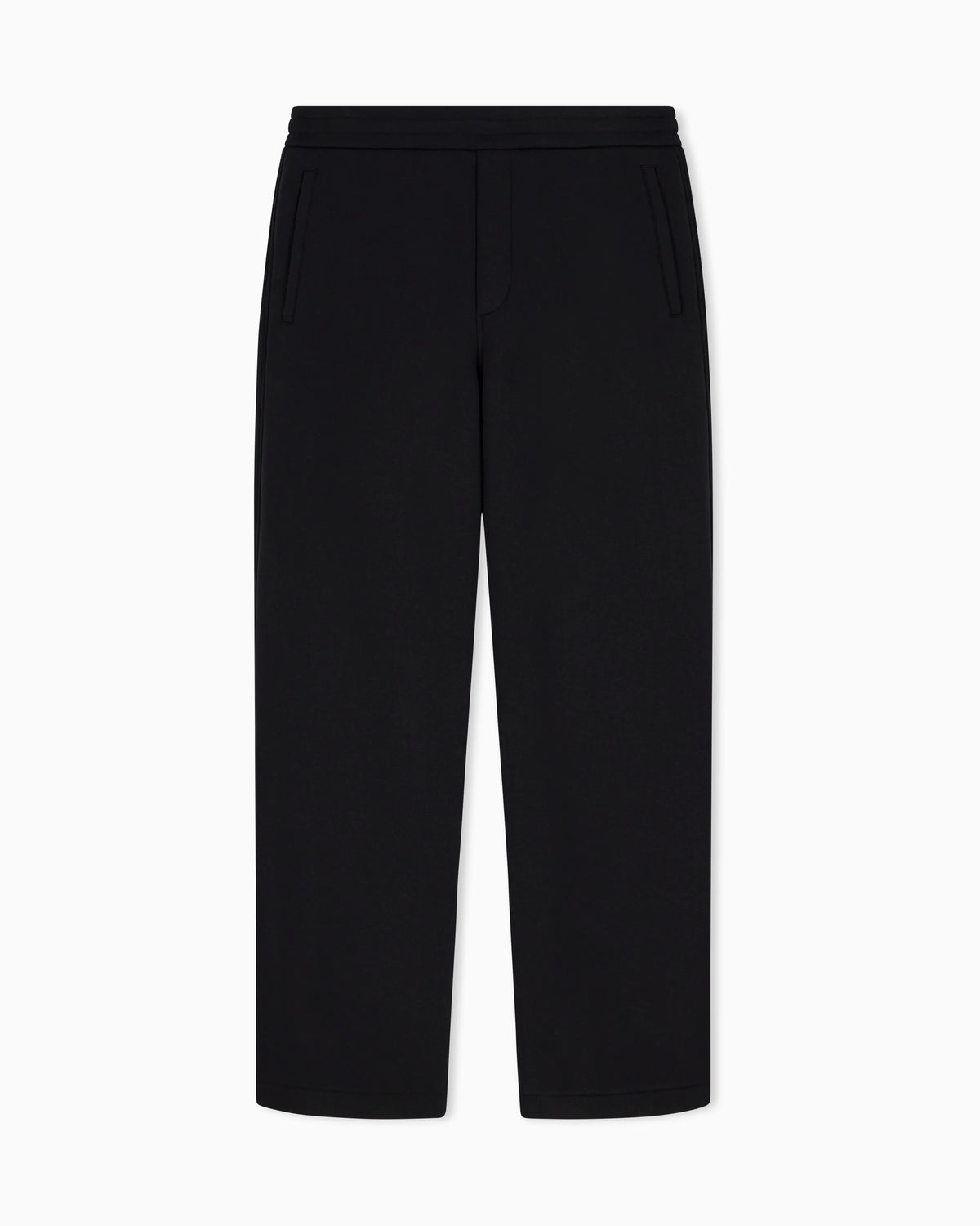 Oversized trousers in lyocell and cotton jersey