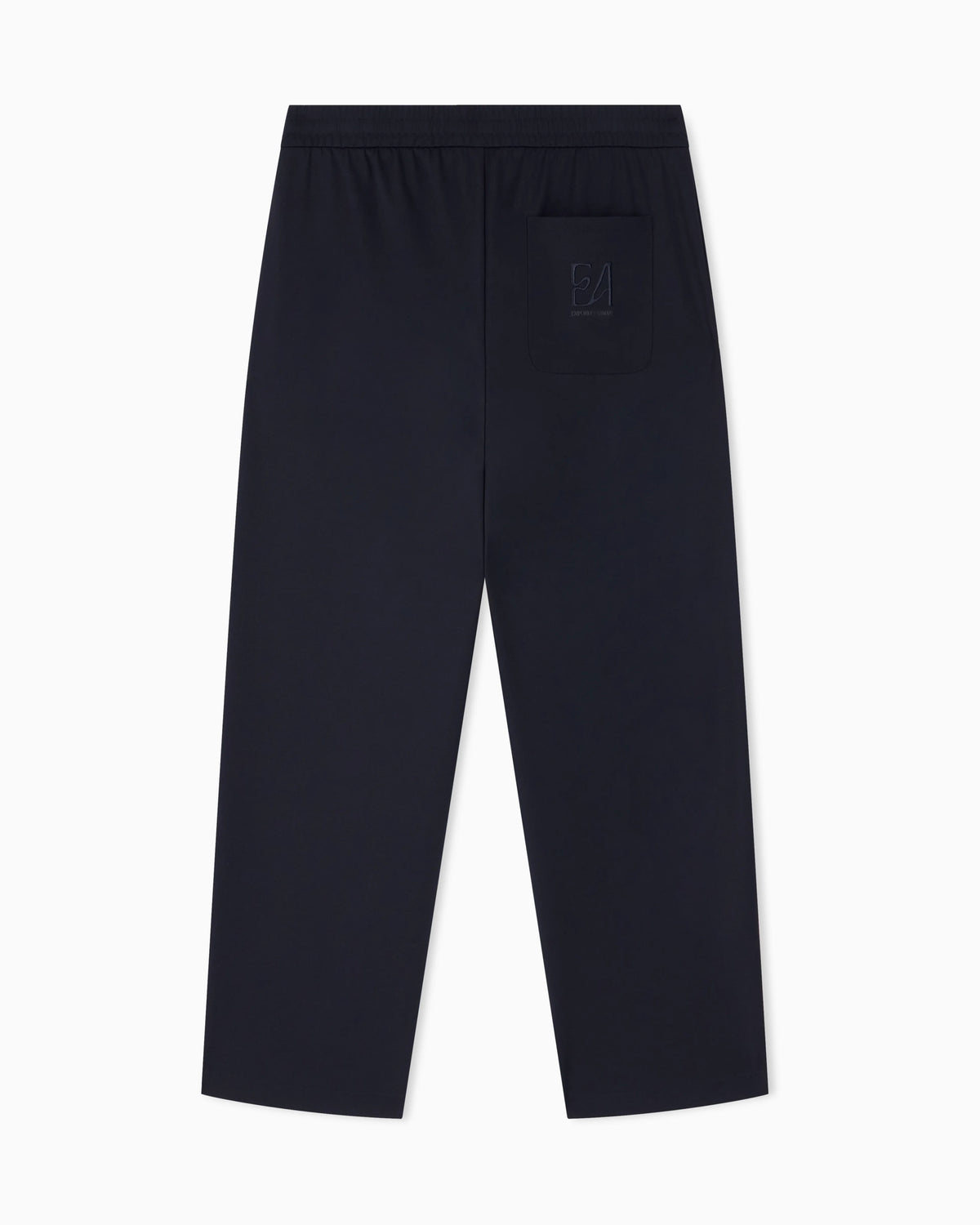 Trousers with regular fit in interlock jersey