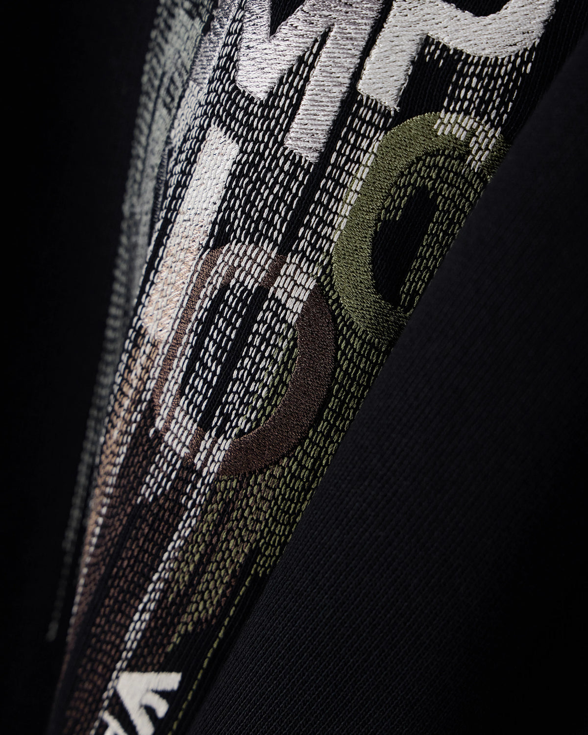 French terry jersey hoodie with kogo embroidery