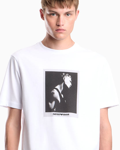 Photographic-print jersey T-shirt Signature Capsule