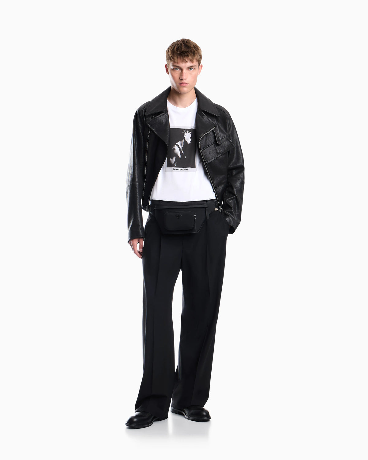 Photographic-print jersey T-shirt Signature Capsule