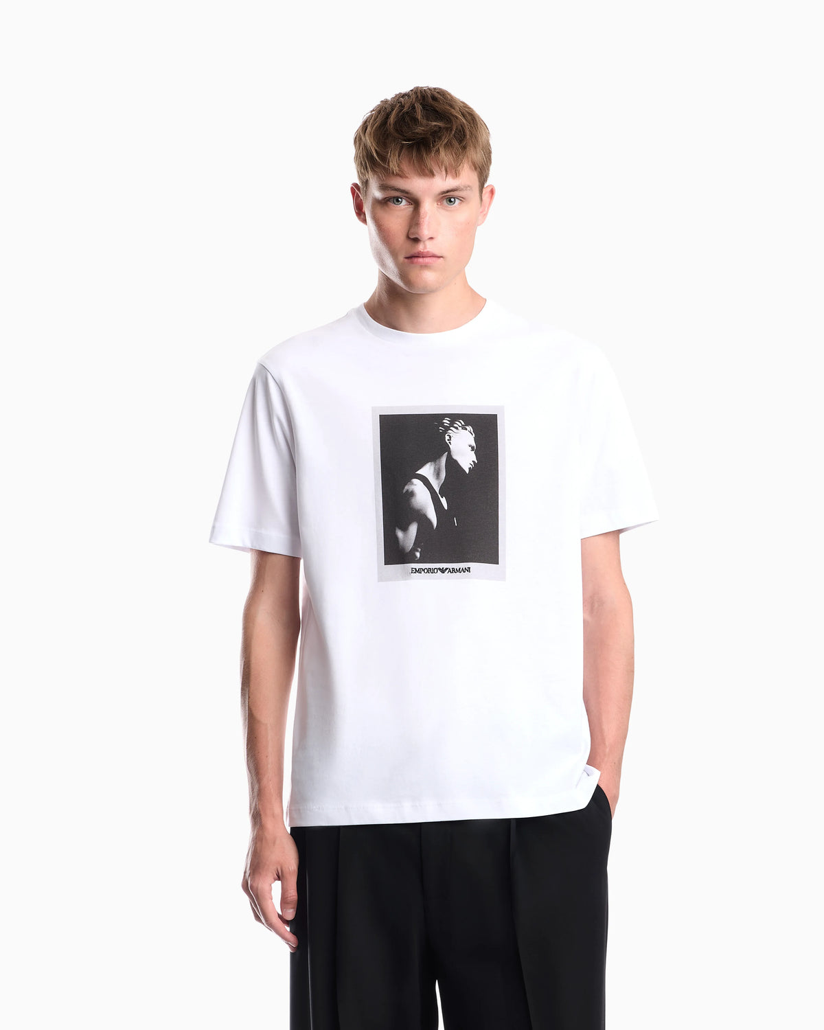 Photographic-print jersey T-shirt Signature Capsule
