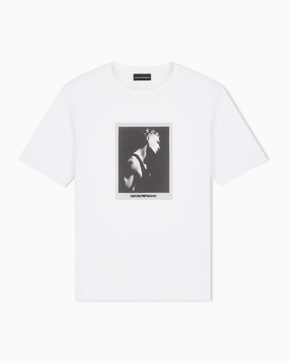 Photographic-print jersey T-shirt Signature Capsule