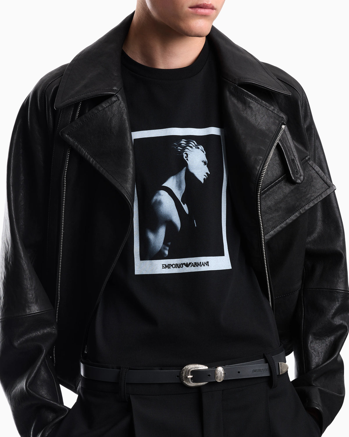 Photographic-print jersey T-shirt Signature Capsule