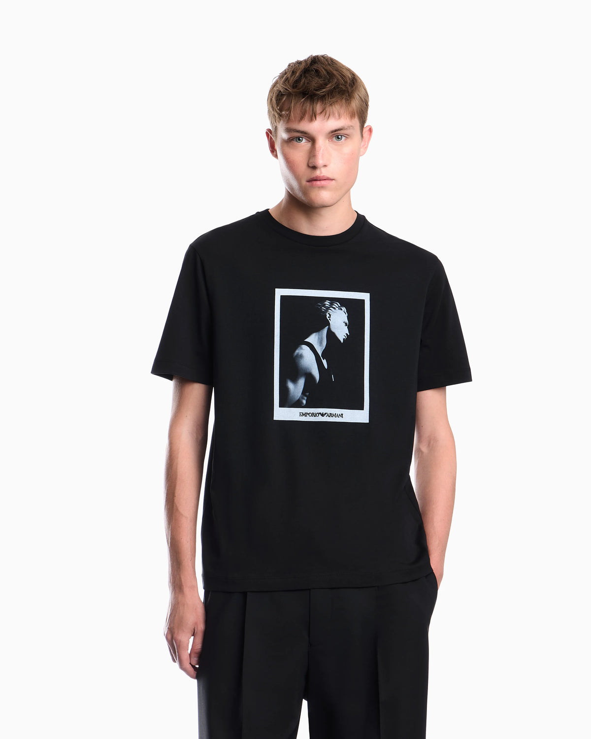 Photographic-print jersey T-shirt Signature Capsule