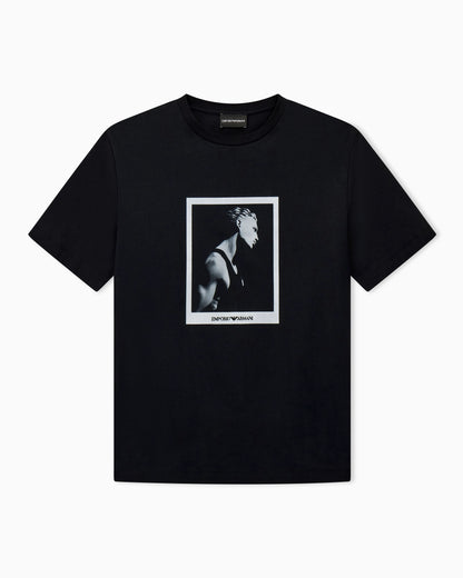Photographic-print jersey T-shirt Signature Capsule