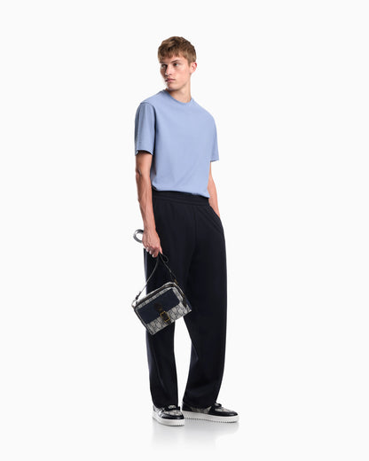 Jersey jacquard T-shirt