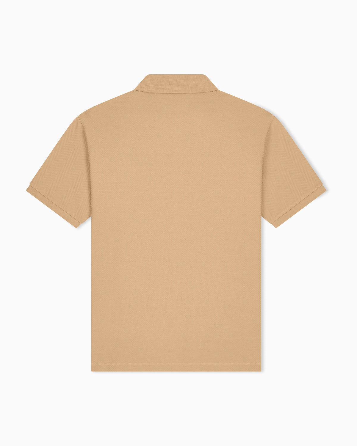 Jacquard jersey polo