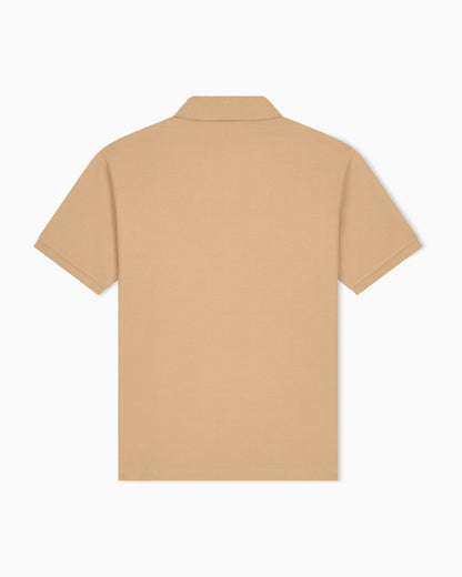 Jacquard jersey polo