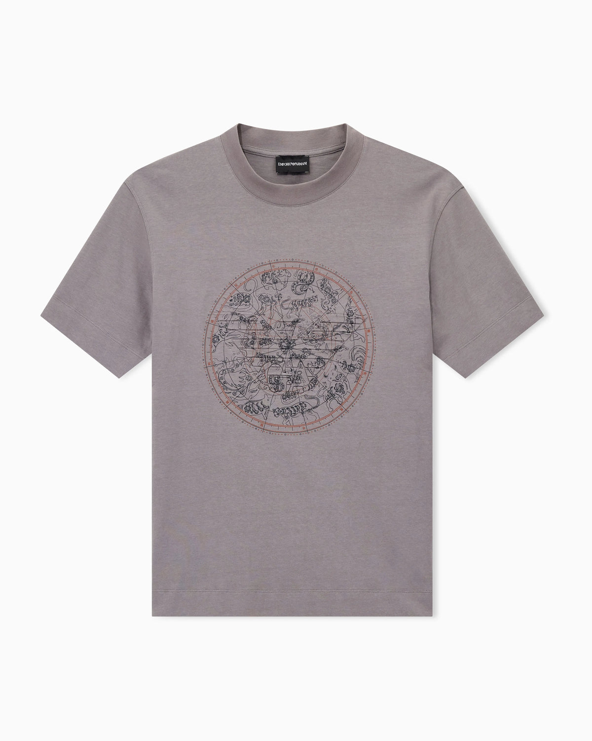 Heavy jersey T-shirt with print and eagle Hong Kong Capsule collection