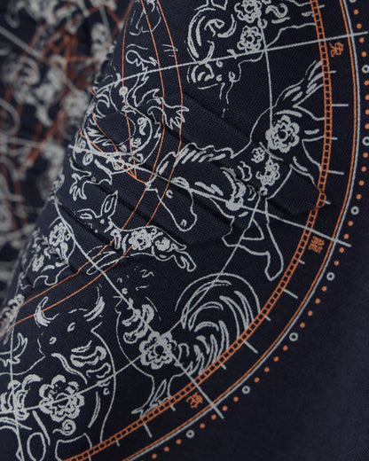 Heavy jersey T-shirt with print and eagle Hong Kong Capsule collection