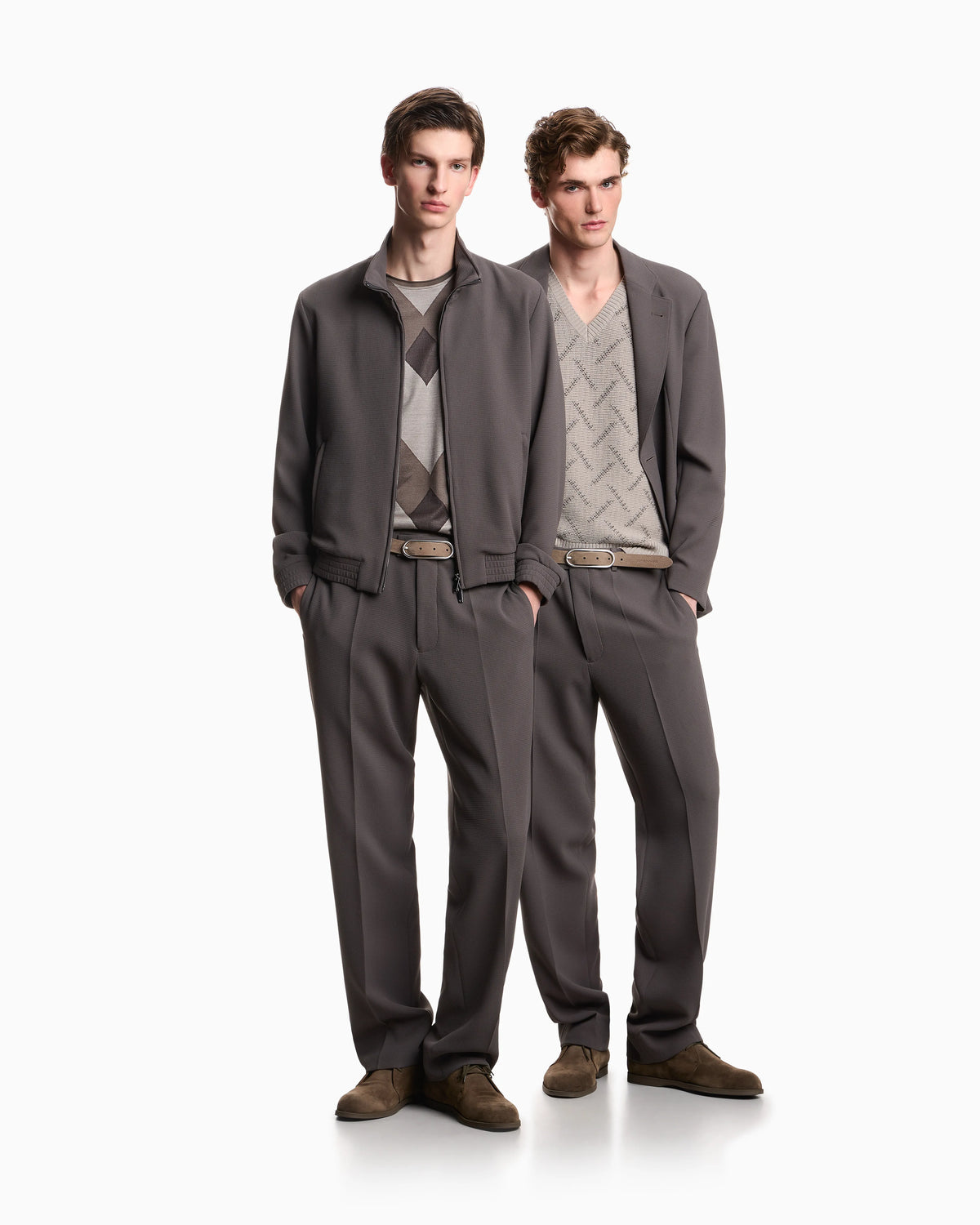 3D crepe jersey trousers Signature Capsule