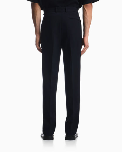 3D crepe jersey trousers Signature Capsule