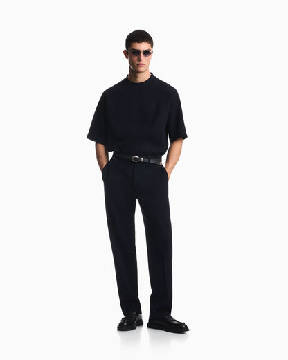 3D crepe jersey trousers Signature Capsule