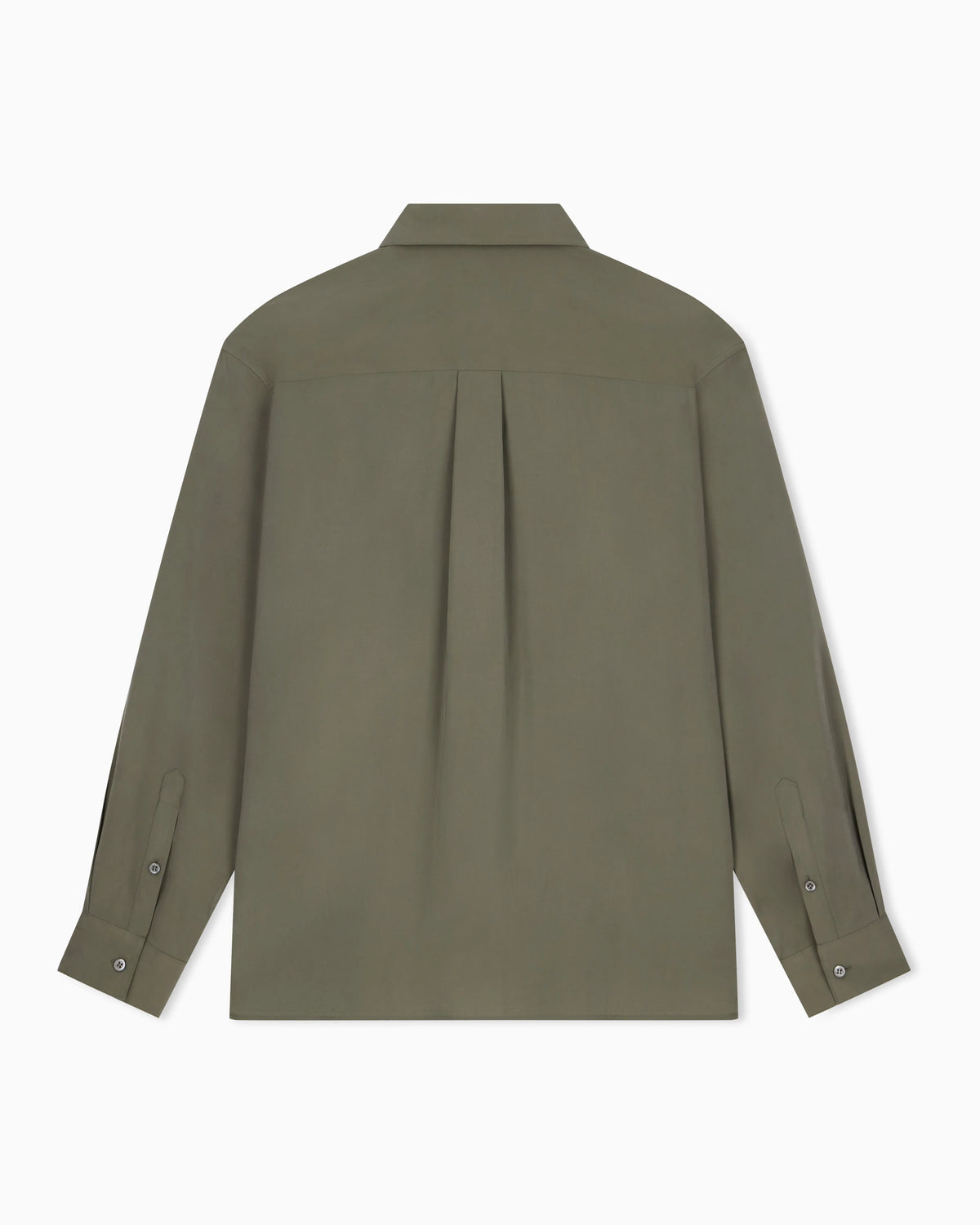 Viscose long-sleeve shirt with a chest pocket