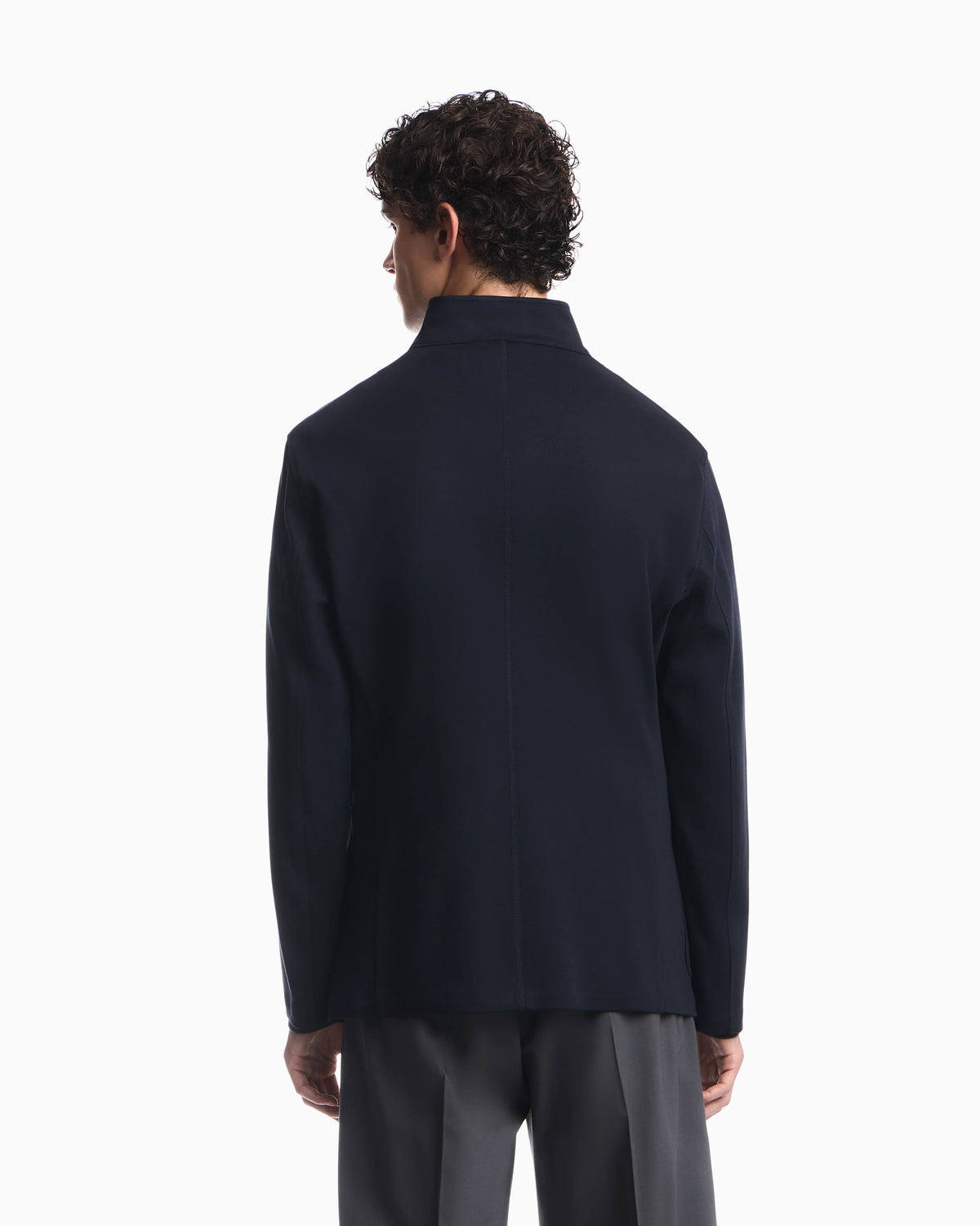 Blazer in modal blend jersey Signature Capsule