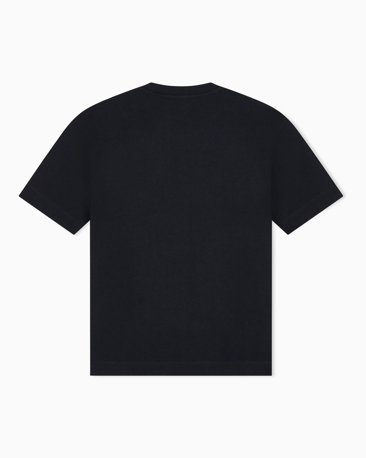 Heavy jersey T-shirt with soft embossed logo