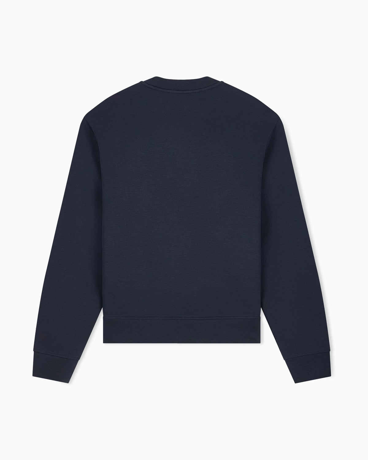 Double jersey sweatshirt with logo