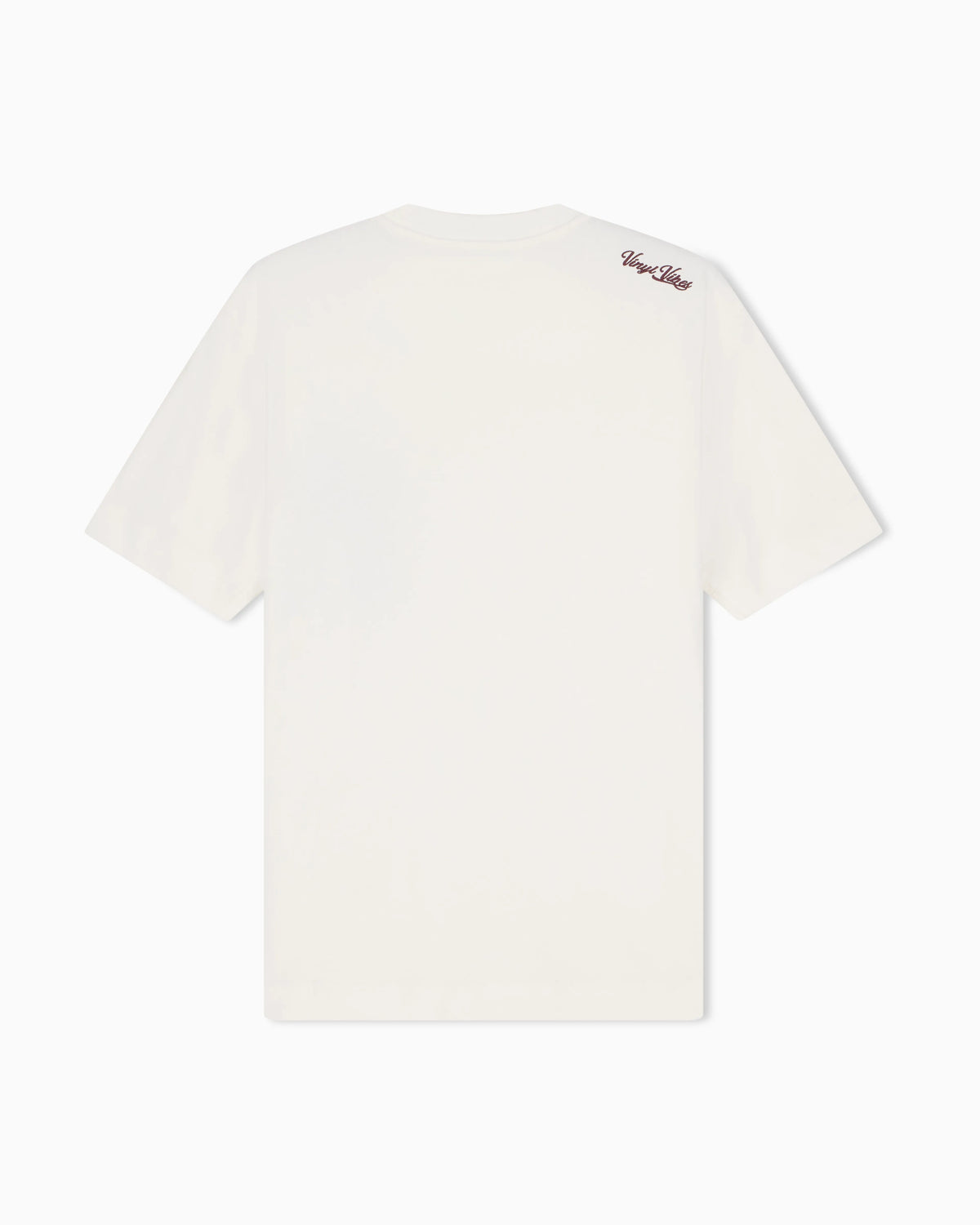 Heavy jersey T-shirt with embroidered logo patch