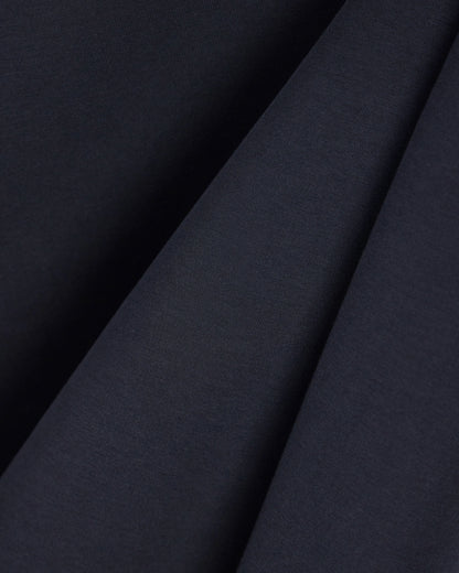 Double jersey sweatshirt with contrasting logo