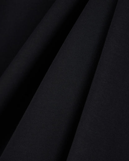 Double jersey sweatshirt with contrasting logo