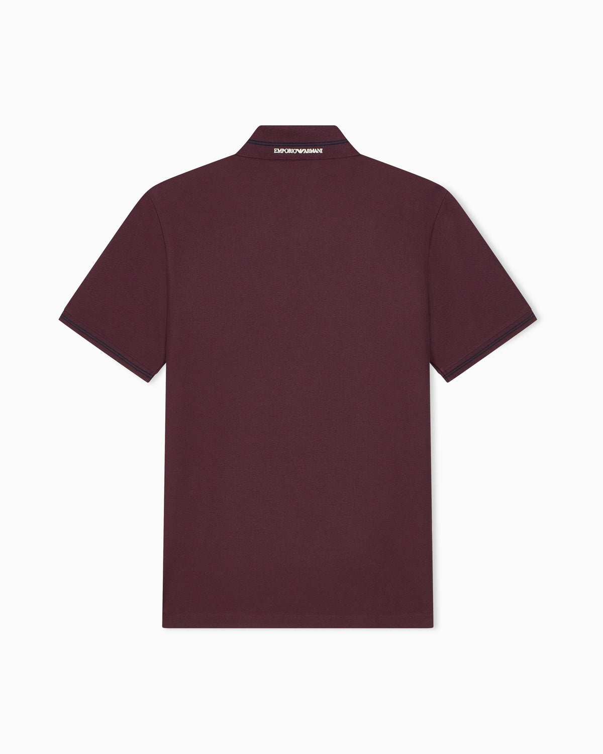 Piqué polo with embroidered logo