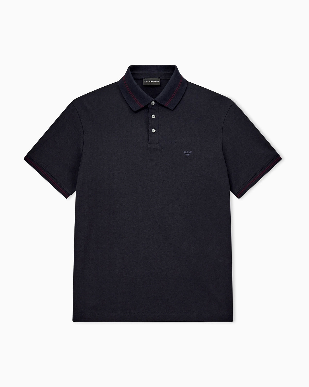 Piqué polo with embroidered logo