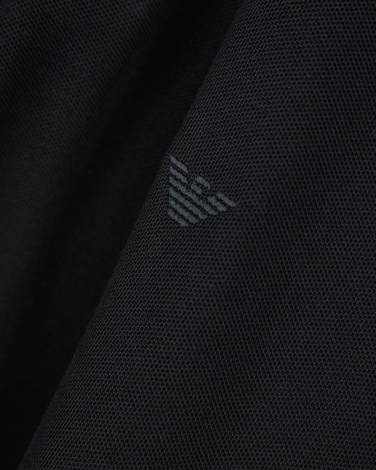 Piqué polo with embroidered logo