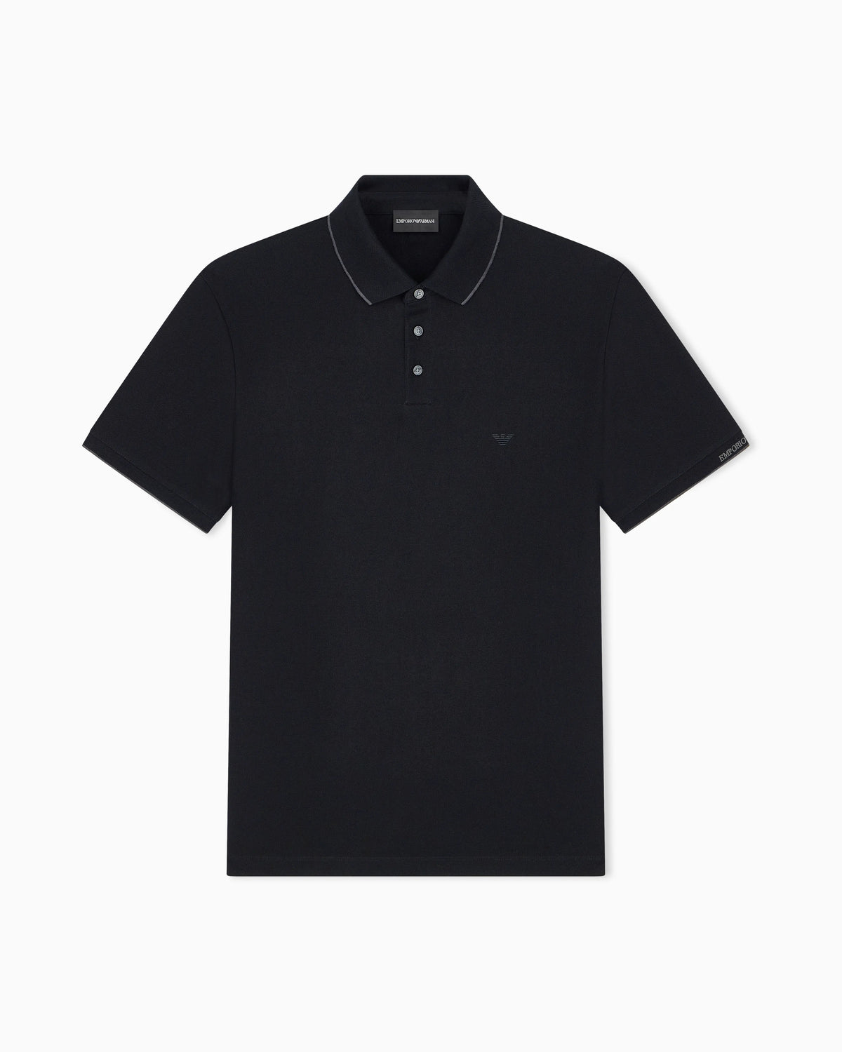 Piqué polo with embroidered logo