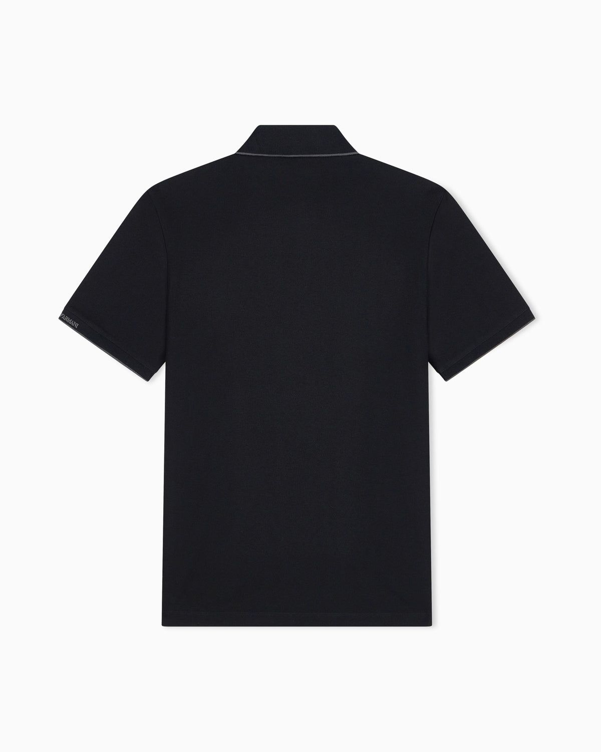 Piqué polo with embroidered logo