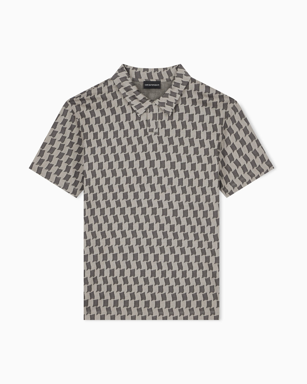 Polo in jacquard jersey lyocell blend Signature Capsule